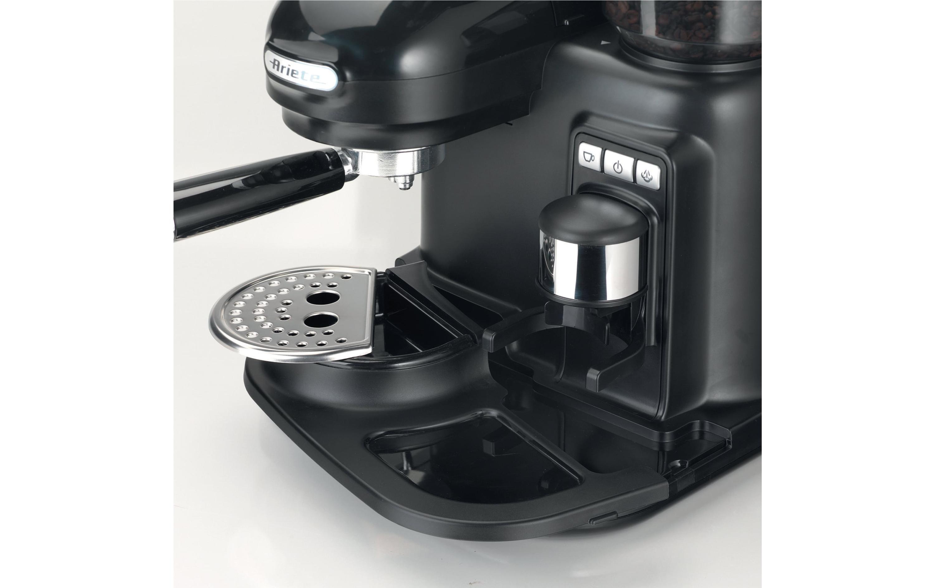 Portionskaffeemaschine MODERNA Schwarz<br>Espressomaschine