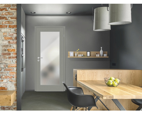 Pertura glasinzet ESG LA HL satijnglans 59,5x165,5 cm