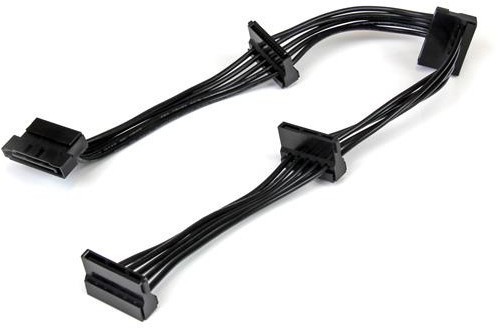 StarTech.com Startech - Câble dalimentation 1 SATA / 4 SATA - 40 cm