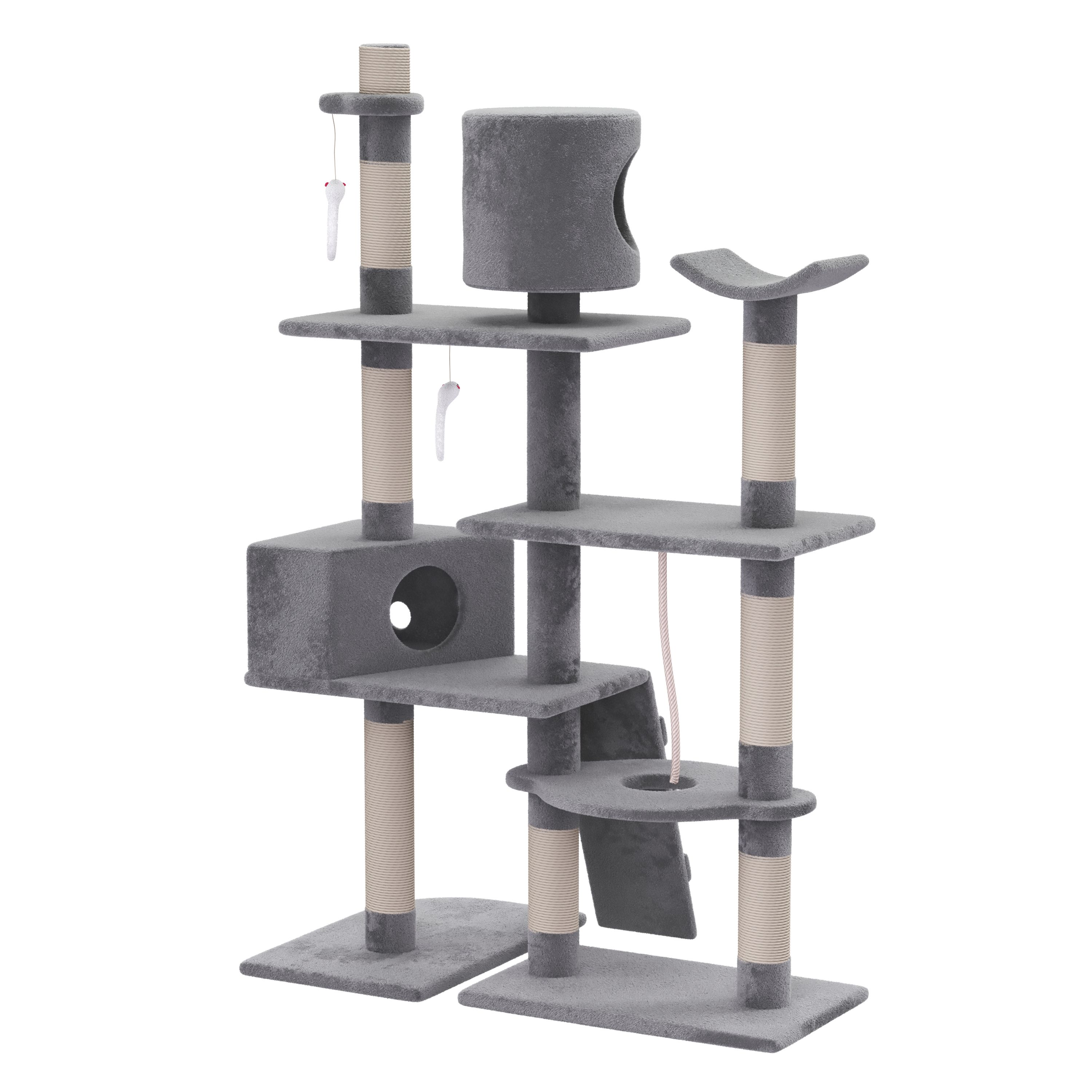Katzenbaum MIA 165 cm grau
