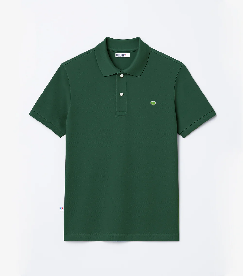 Polo Homme Sapin - Le Coeur (Vert)