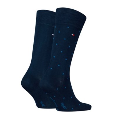 Chaussettes homme 2P Dot BLEU TOMMY HILFIGER