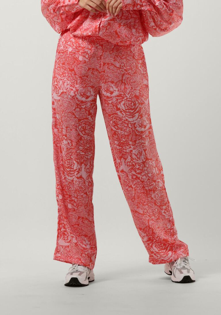 MSCH COPENHAGEN roze msch copenhagen pantalon maricel myrina pants aop