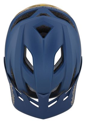 Casque Troy Lee Designs Flowline SE Mips Radian Titane/Bleu Marine