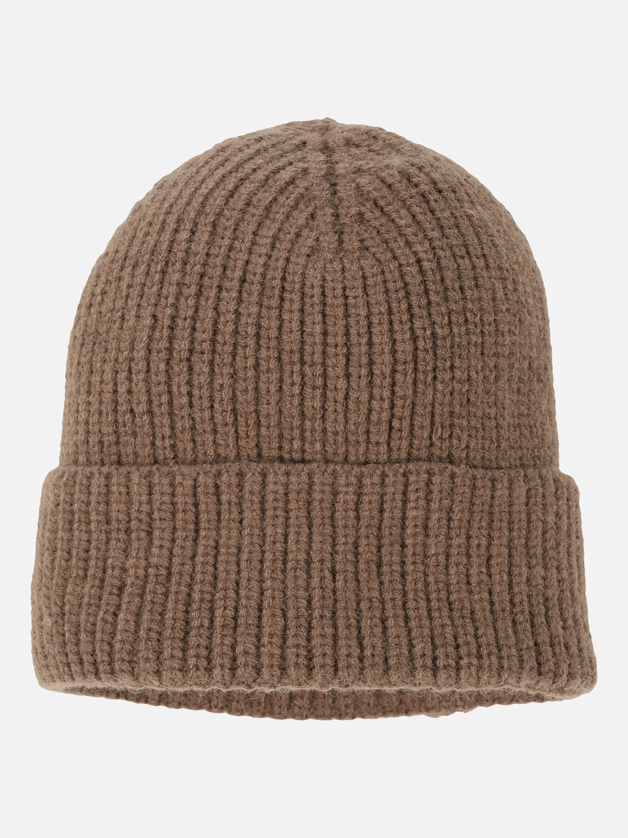 Kinder Strickmütze mit Umschlag