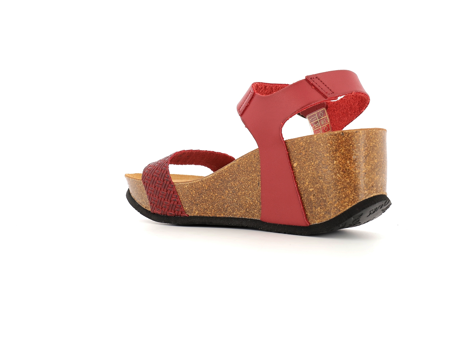 K. daques-CAMELIS Matières combinées Rouge