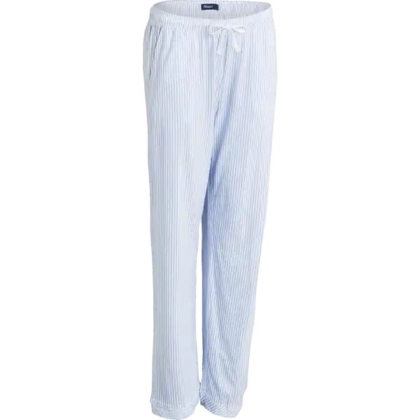 Pyjama 2-teilig, hellblau-weiß Gr. L