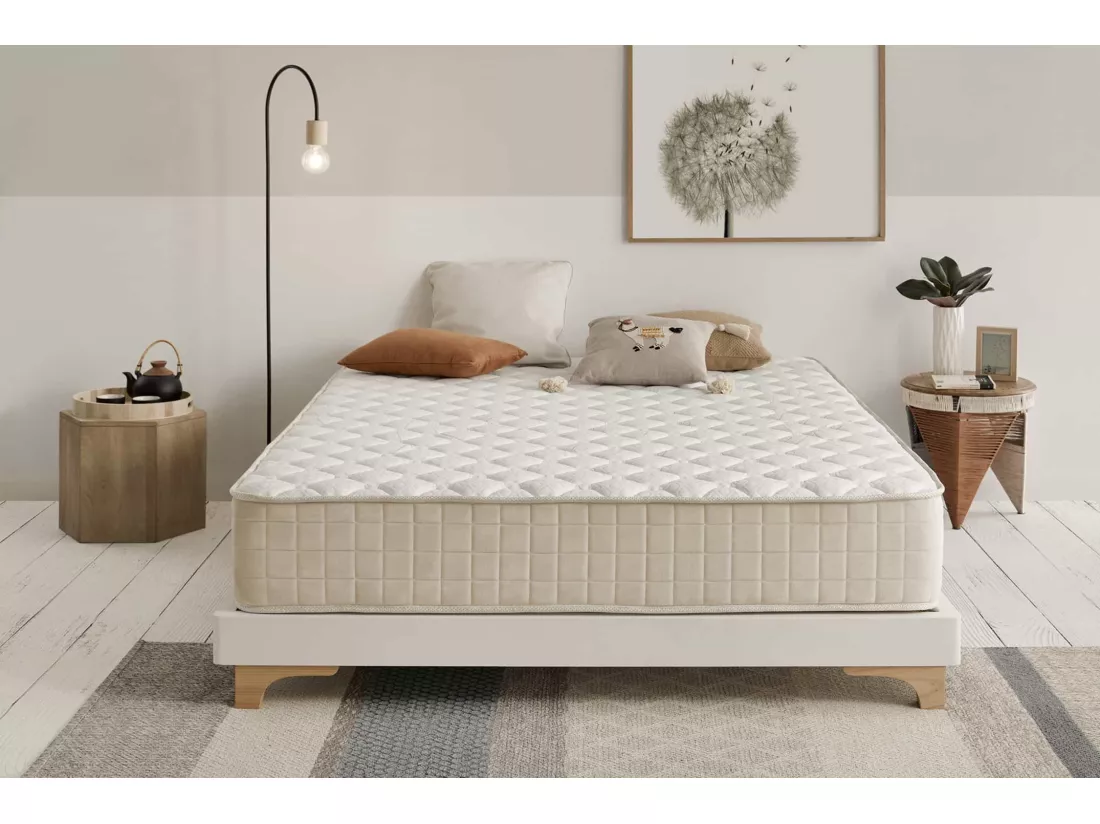 Matelas Mousse Ã  memoire de forme Magic Plus 30cm -140 x 190 cm -Moonia