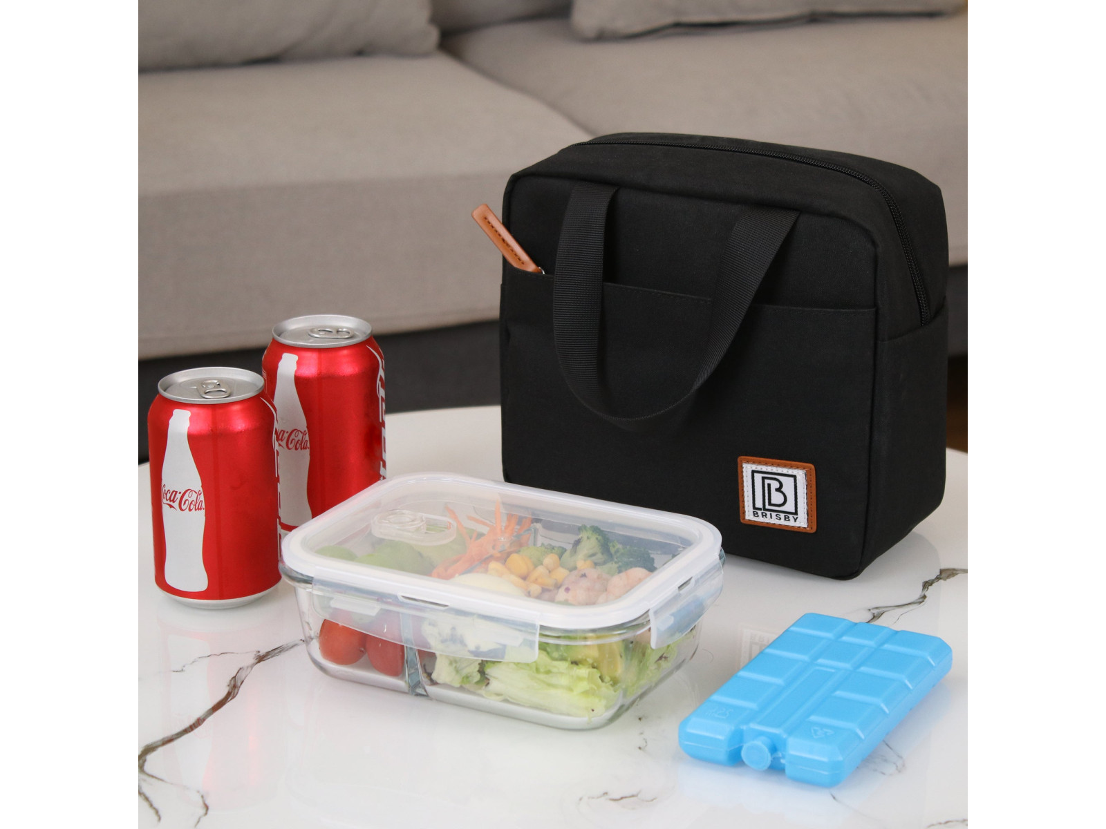 Brisby 4 liter koeltas - Black
