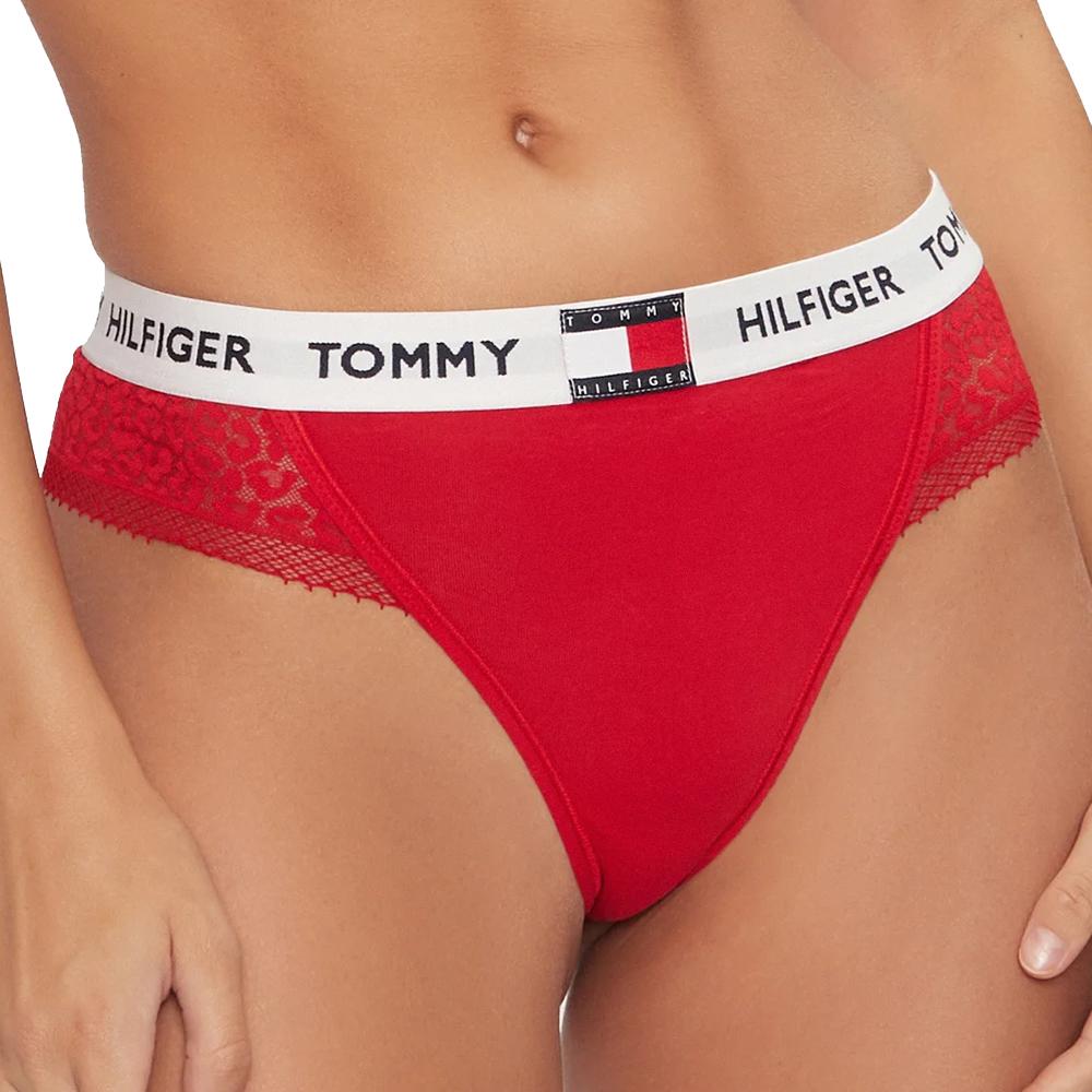 Tommy Hilfiger String Rouge Femme Tommy Hilfiger ThongUW