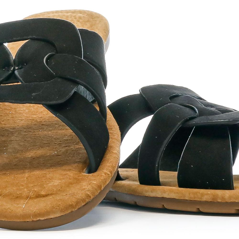 Chattawak Claquettes Noires Femme Chattawak Pace