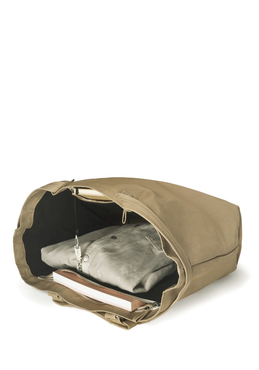 Qwstion Bananatex Tote Bag XL Sand / Raven