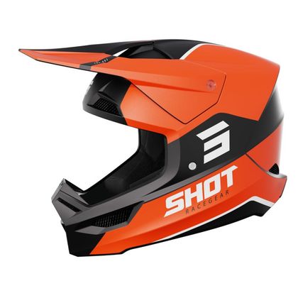 Casque cross Shot FURIOUS - BOLT 2023 - Orange