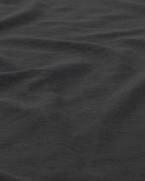 drap-housse pour surmatelas jersey 160x200 gris foncé