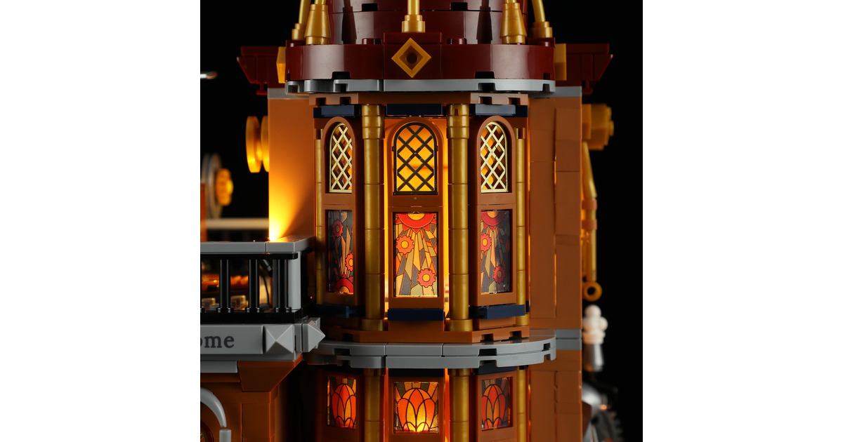 LumibricksSteampunk World - Steampunk Flying Club Constructiespeelgoed  (F9050)