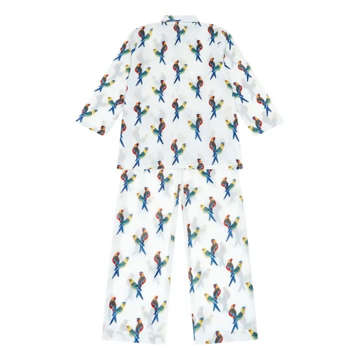 Lucas du Tertre Pyjama Oiseaux | Blanc