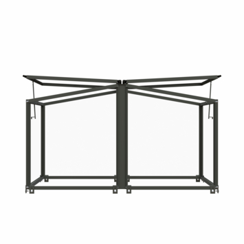 Royal Well broeikas klein Parsley Planter Small groengrijs 60 x 80 x 46 cm