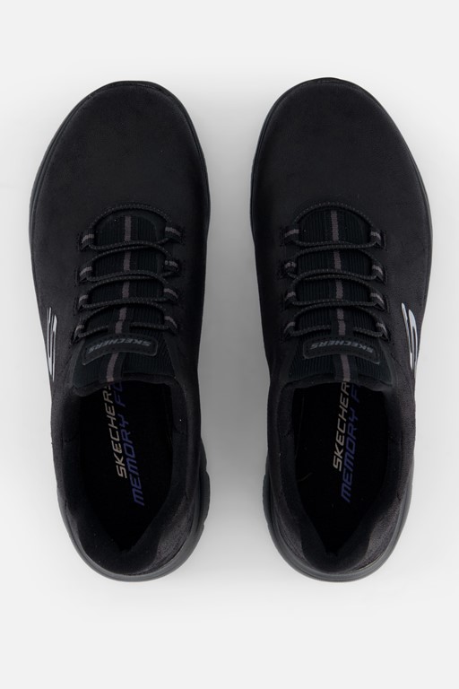 Skechers Summits Itz Bazik Instappers zwart