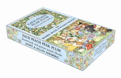Each Peach Pear Plum Book and Block Set (Board book)