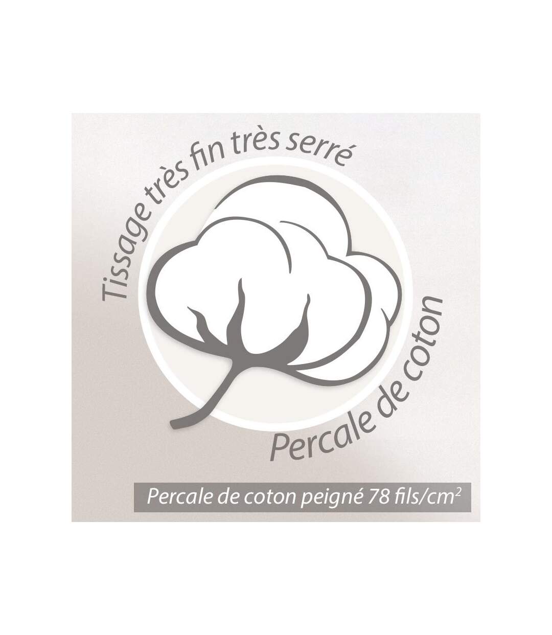 Drap plat 240x310 cm Percale coton ESCALE vert Emeraude