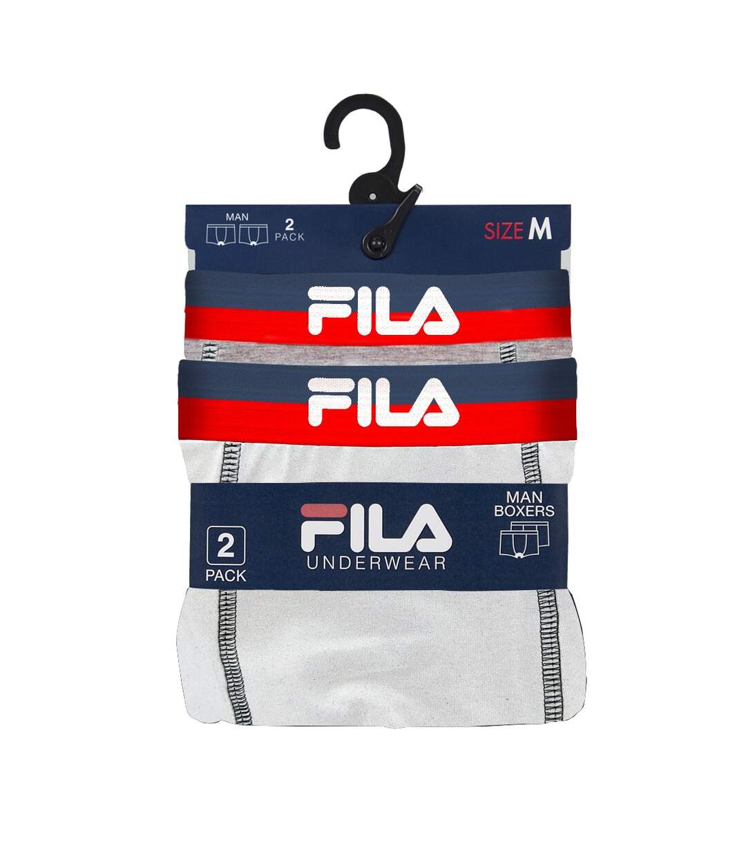 Boxer Homme Licence Sport compatible FILA Collection-Assortiment modèles photos selon arrivages- Pack de 4 Boxers Coton 5020
