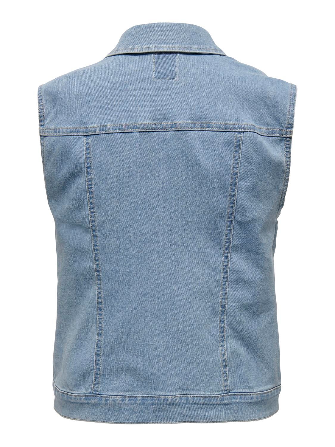 ONLWONDER Jeansweste Light Blue Denim