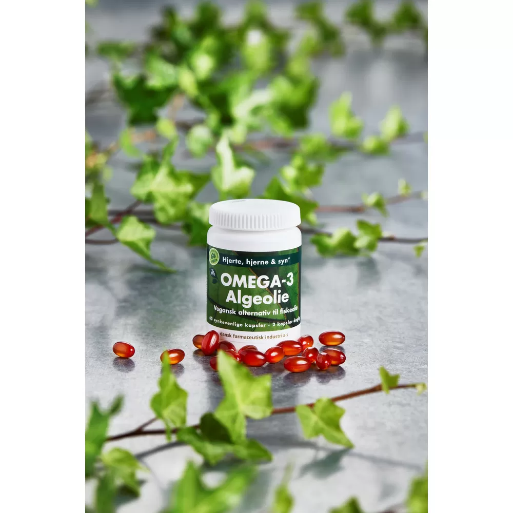 Omega-3 Algeolie - 60 kaps.