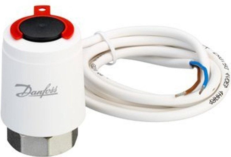 Danfoss - TWA-K Thermische Aandrijving - Wit - 24V - M30x1,5 - NC