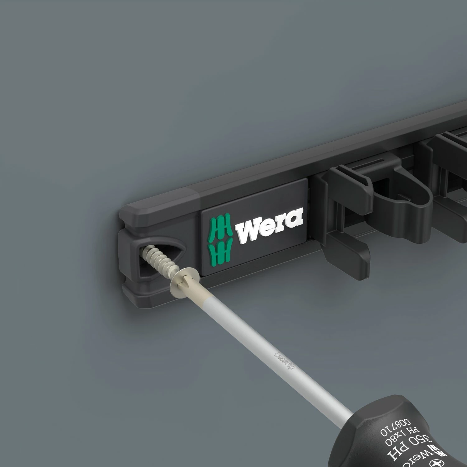 Wera 05051012001 9650 9-delig Magneetstrip Kraftform Schroevendraaierset