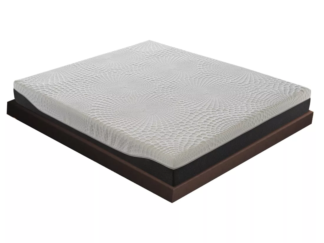 Matelas à ressorts ensachés, mousse à mémoire de forme, hauteur 25 cm 13 zones de confort 80x200 cm