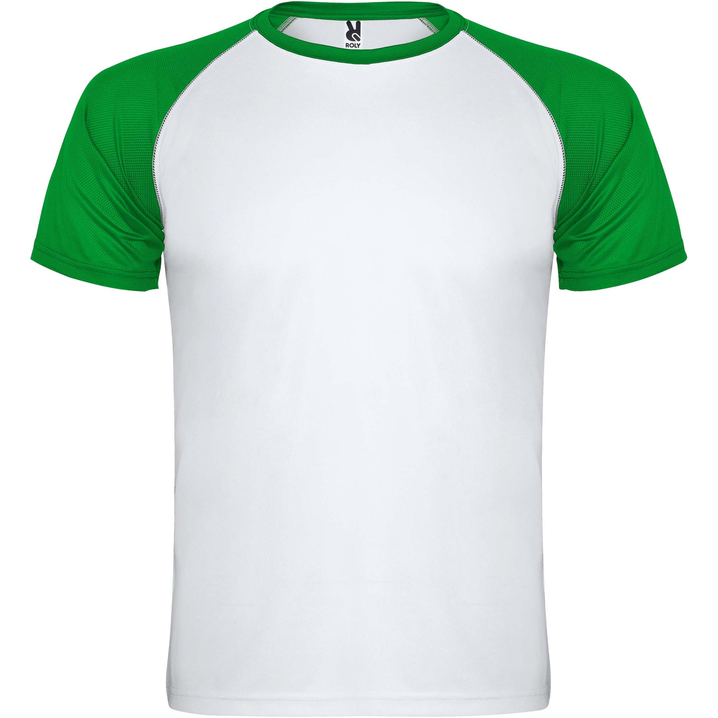 Roly R6650 - T-shirt de sport Indianapolis à manches courtes unisexe