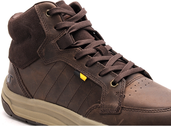 Caterpillar boots bottine homme apa cush mid marron