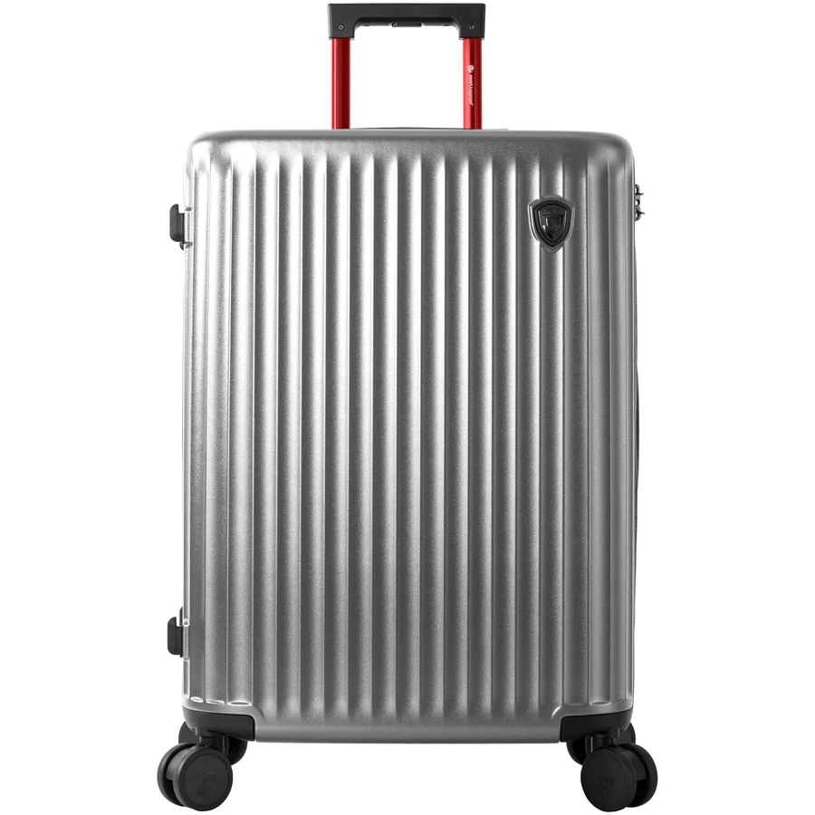 Heys SmartLuggage - 4-Rollen Trolley M silver