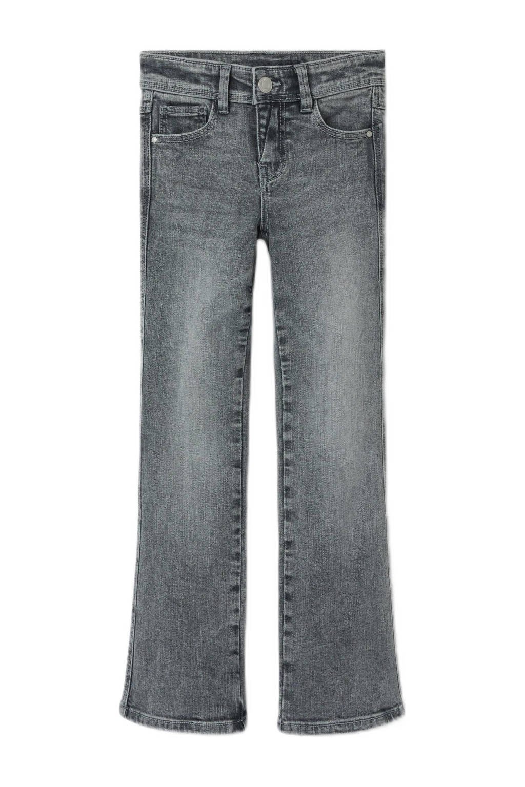 NAME IT bootcut jeans light grey denim
