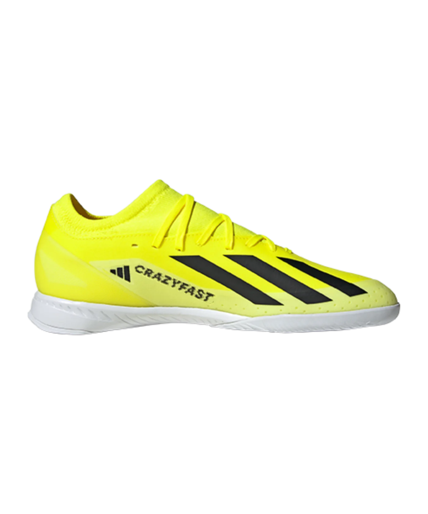 adidas X Crazyfast League IN Halle Solar Energy Gelb Schwarz Weiss