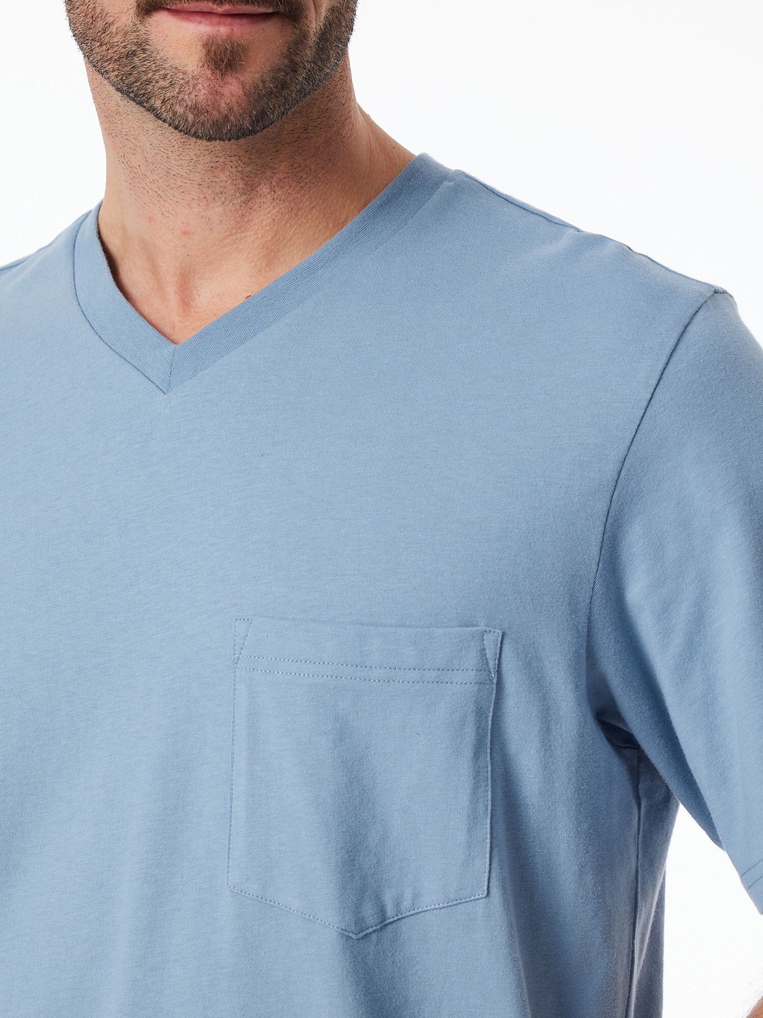Schiesser Herren Pyjama Comfort Essentials 1er-Pack