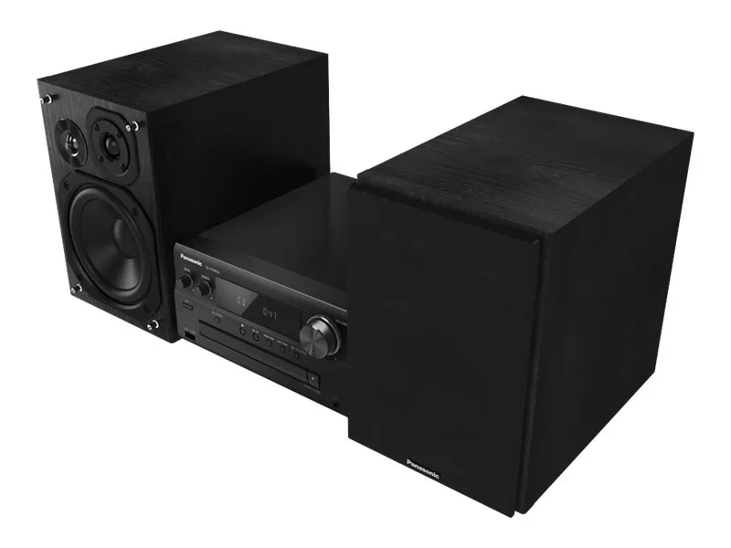 Panasonic SC-PMX92 - Audiosystem - 120 Watt (Total) - sort