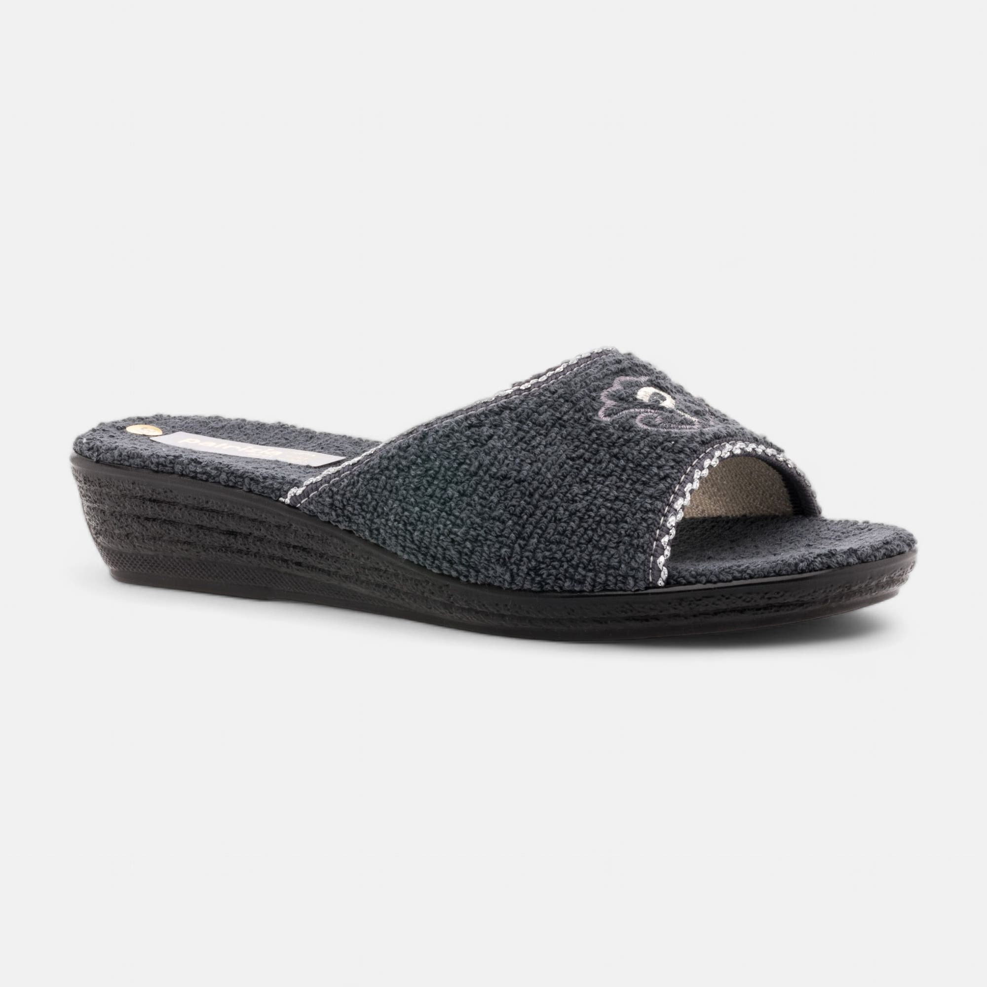 Pantoufles mules Femme gris
