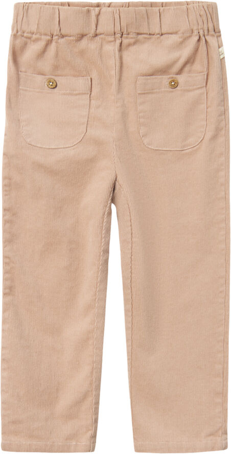 Lil' Atelier NMFREVELLE LOOSE CORD PANT 3001-HG Rugby tan