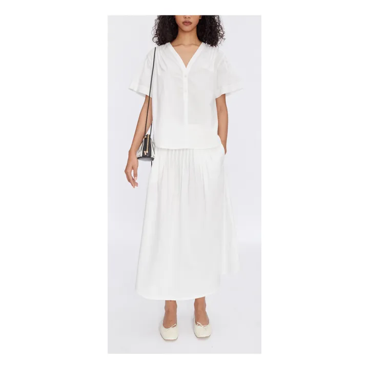 A.P.C. Blouse Ambre Coton Bio | Blanc