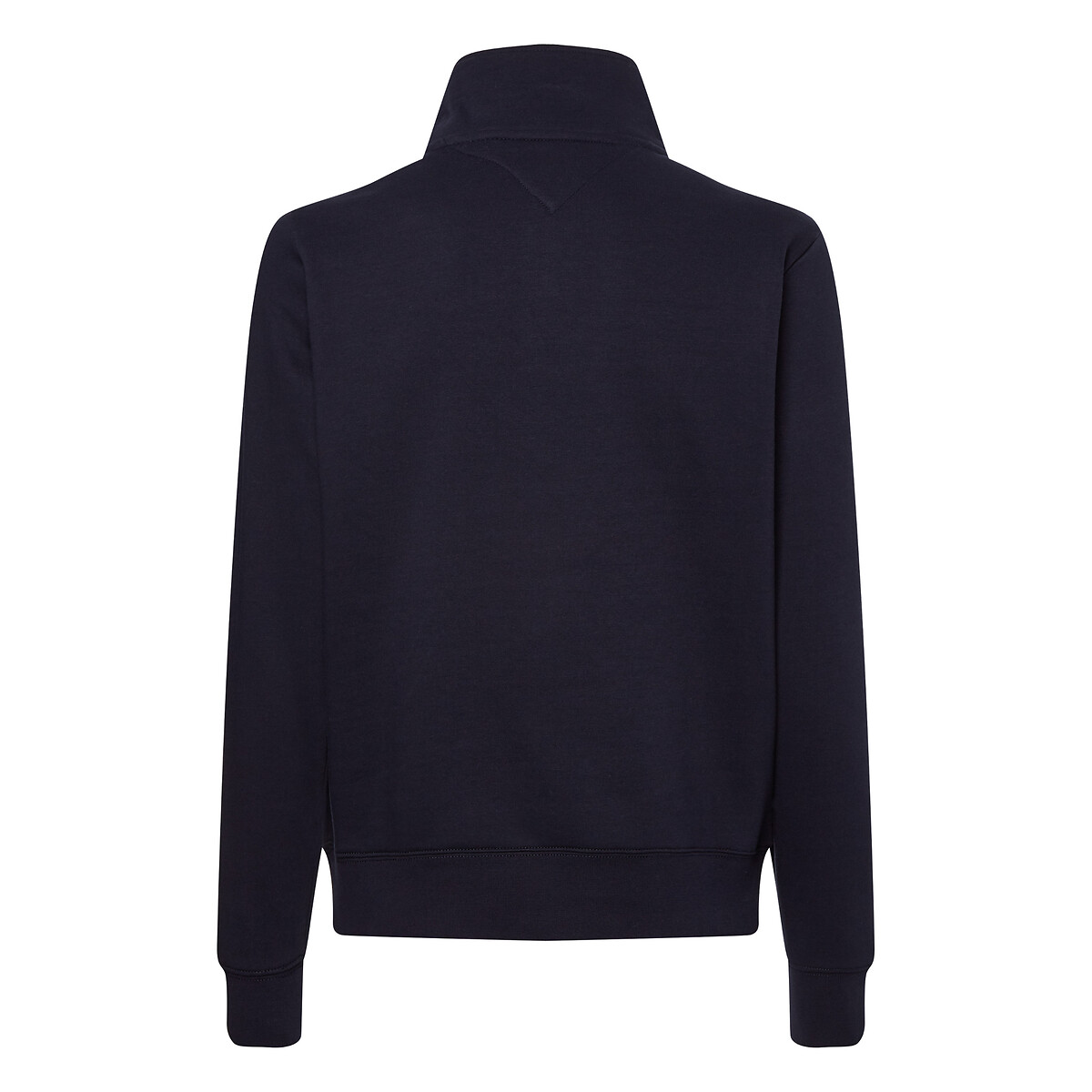 Suéter TOMMY HILFIGER com gola alta e zíper, logotipo Tommy.