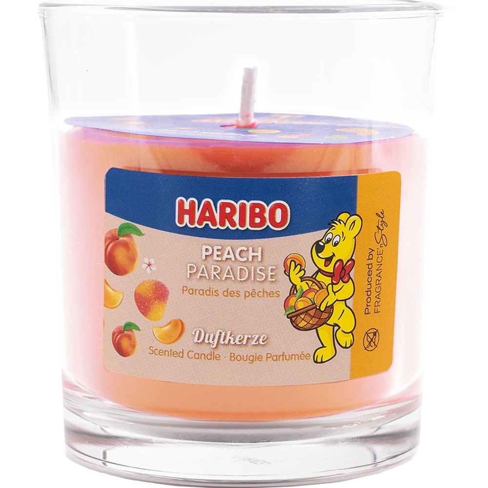 Bougie parfumée - Peach Paradise - Orange & vanille -  135 g