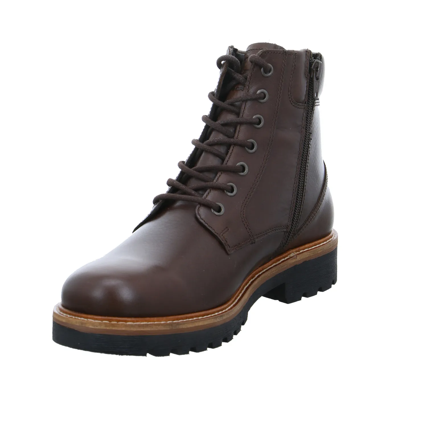 PIUS GABOR Winter-Boots Braun Leder
