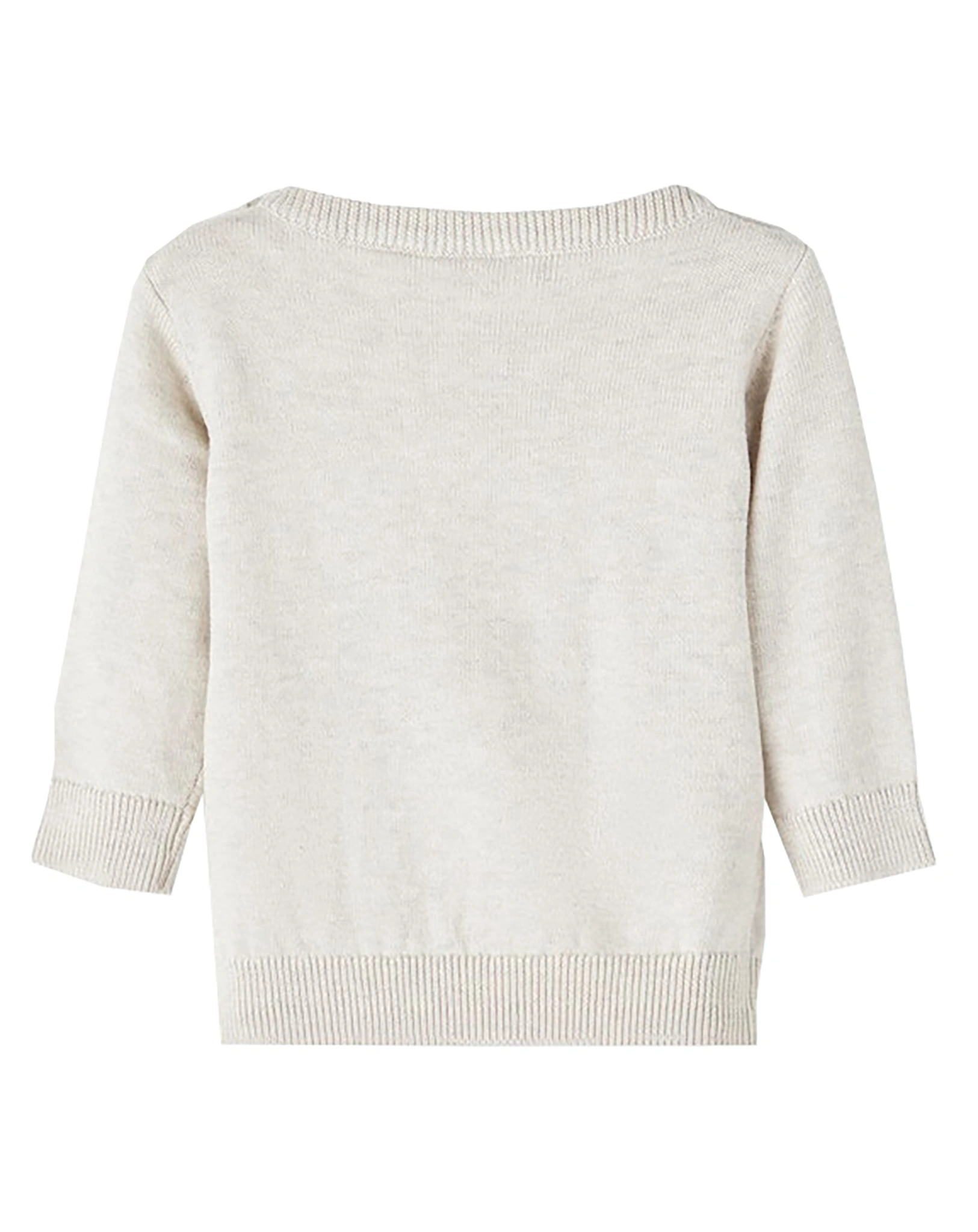 Pullover NBMNUSOM AOP in peyote melange