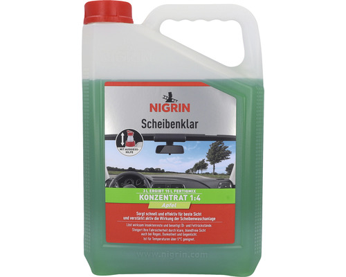 Nigrin Ruitenreiniger Concentraat 1:4 Appel 3 Liter