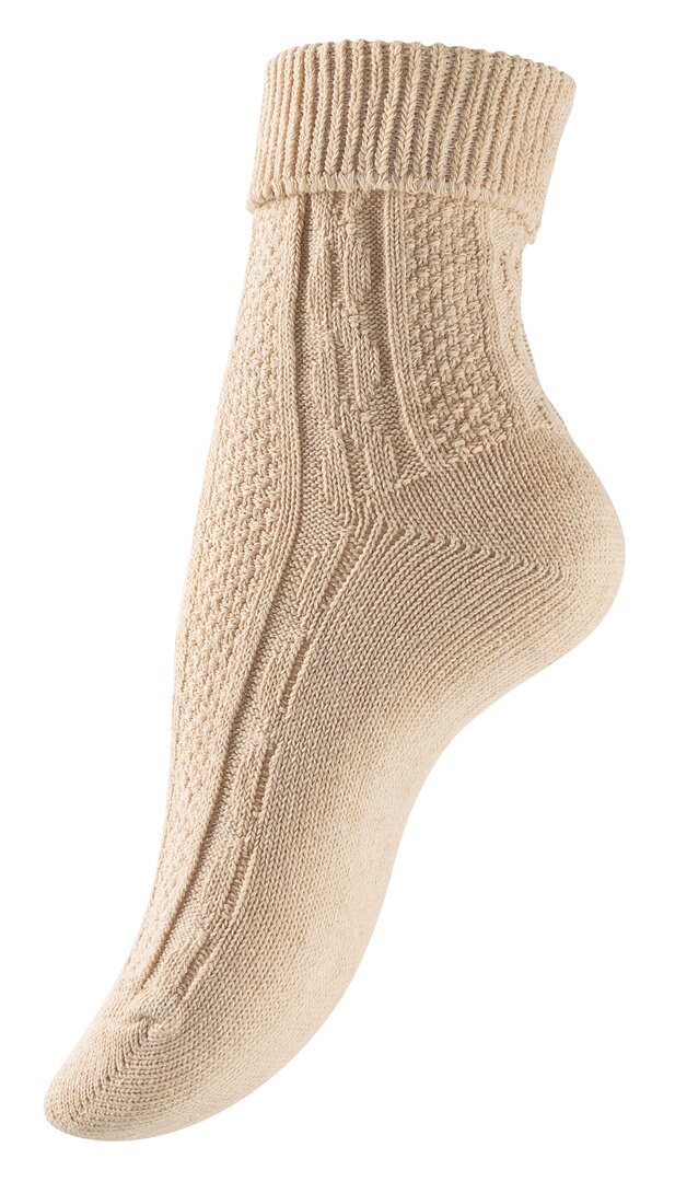 Cotton Prime® Trachtensocken 2 Paar, mit Umschlagrand