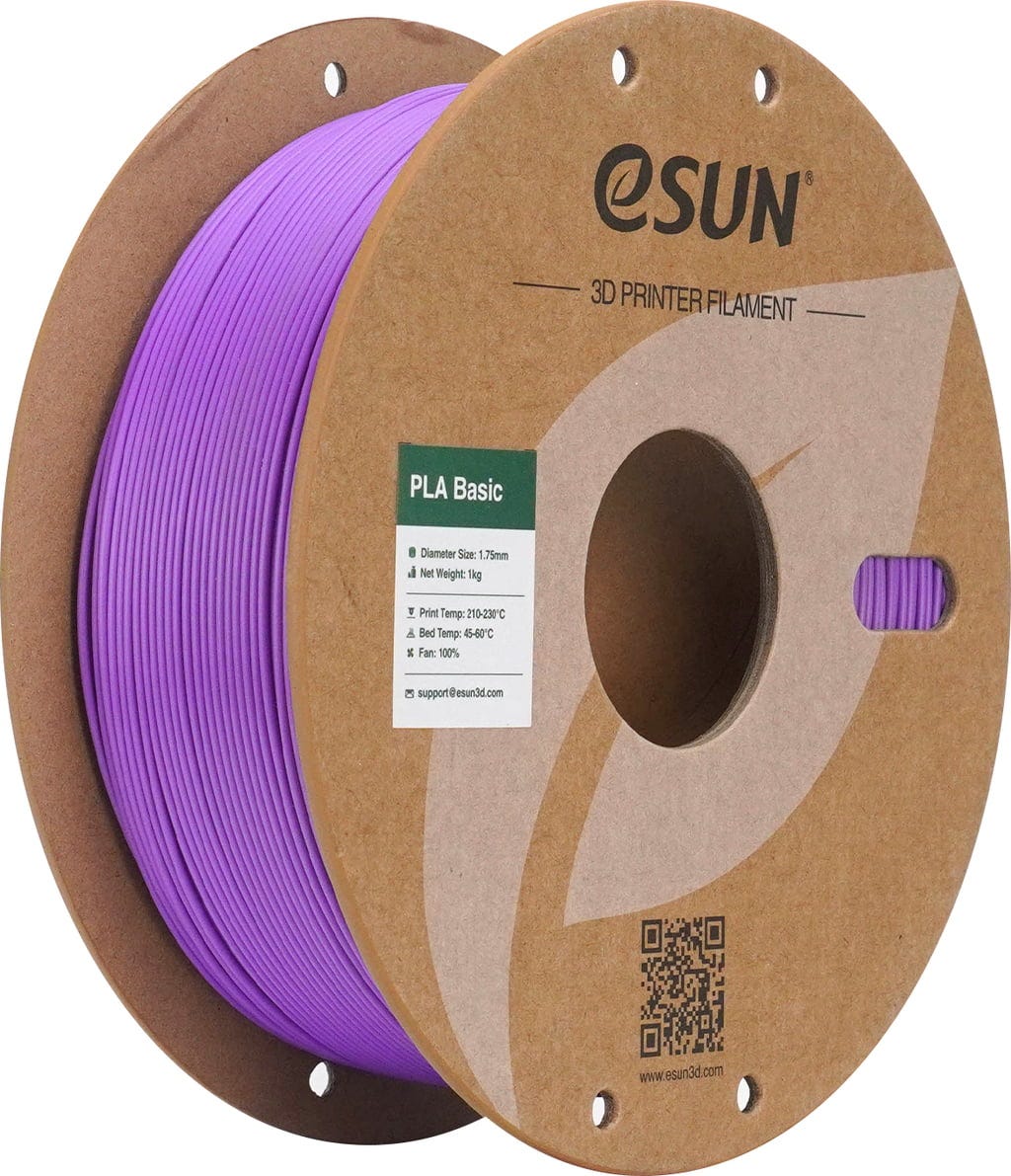 eSUN  PLA-Basic Grape Purple, 1,75 mm / 1000 g    Allround PLA Material in Grape Purple