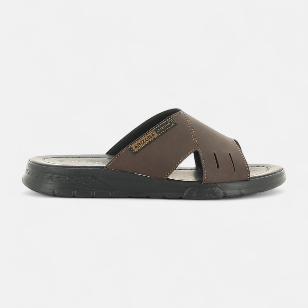 Nu-pieds Homme marron