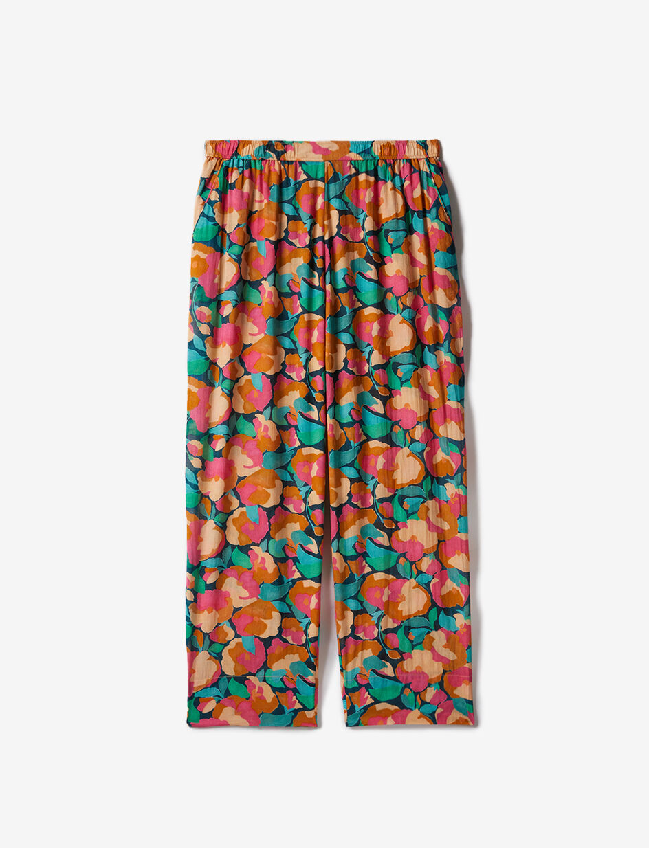 Pantalon - pivoine bleu canard