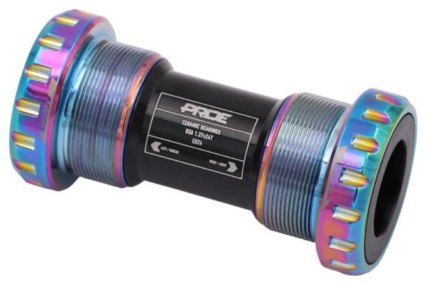 Boîtier de Pédalier Céramique Pride Racing EB24 Oil Slick